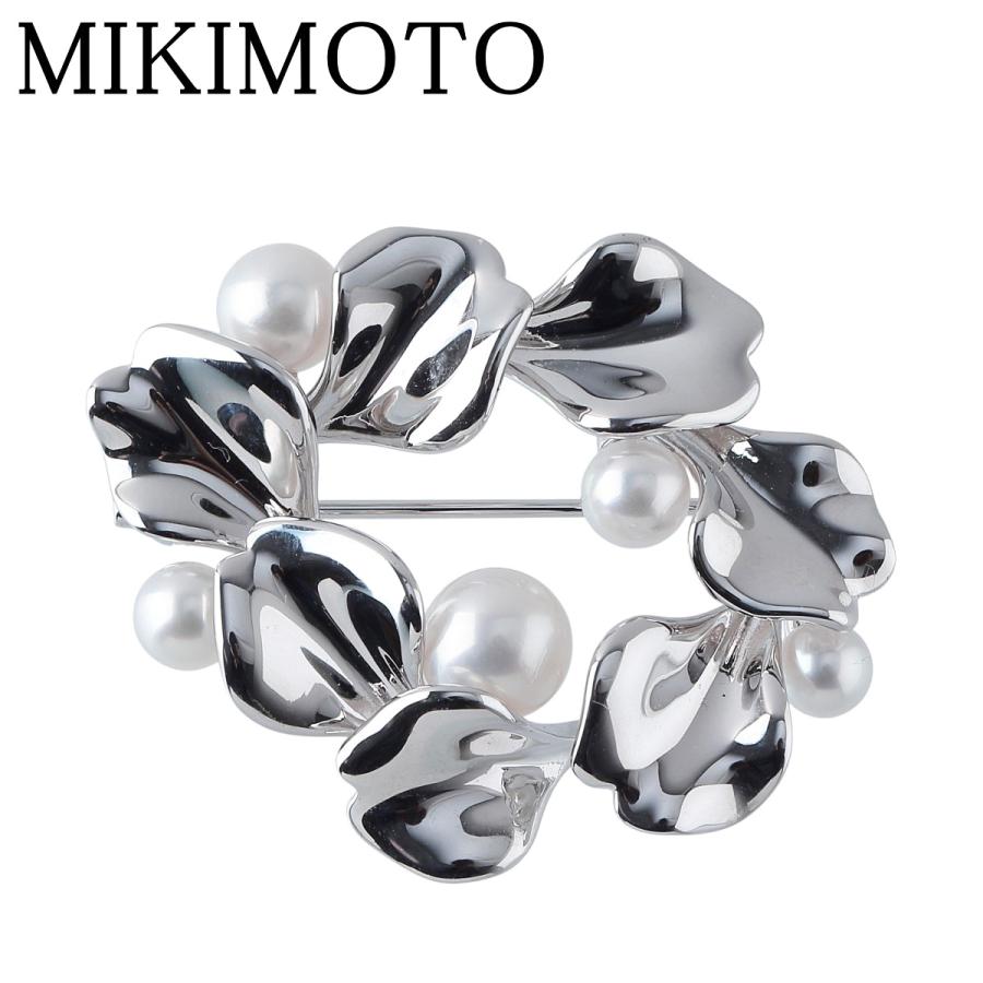 MIKIMOTO（ミキモト） パール ブローチ 現行モデル PB-20137S型 アコヤ
