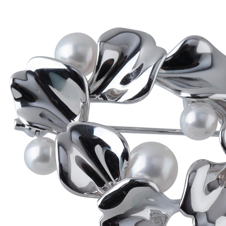 MIKIMOTO（ミキモト） パール ブローチ 現行モデル PB-20137S型 アコヤ