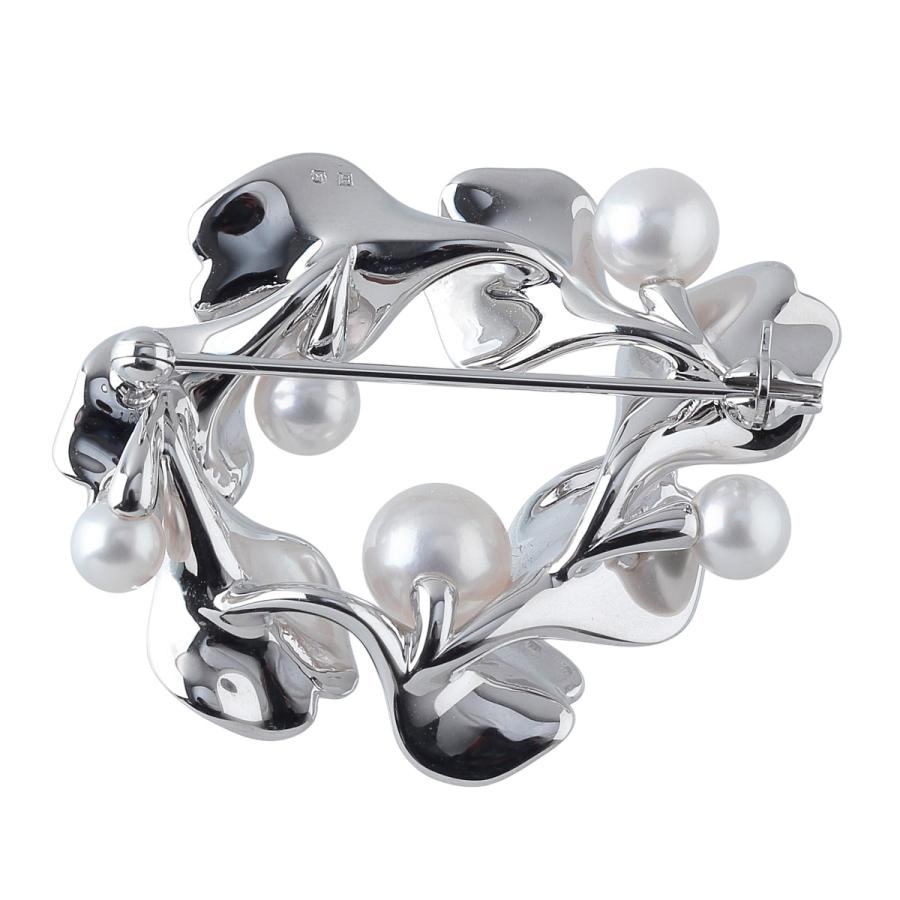 MIKIMOTO（ミキモト） パール ブローチ 現行モデル PB-20137S型 アコヤ