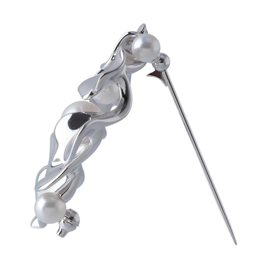 MIKIMOTO（ミキモト） パール ブローチ 現行モデル PB-20137S型 アコヤ