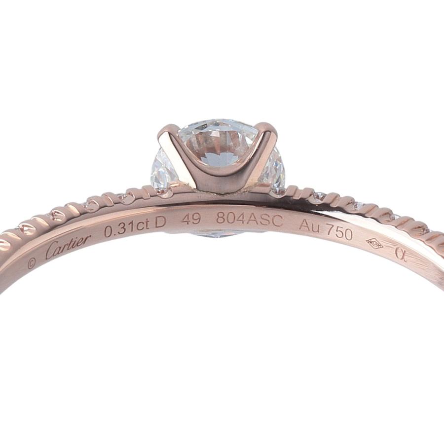 Cartier（カルティエ） エタンセル ソリテール リング ダイヤ0.31ct G