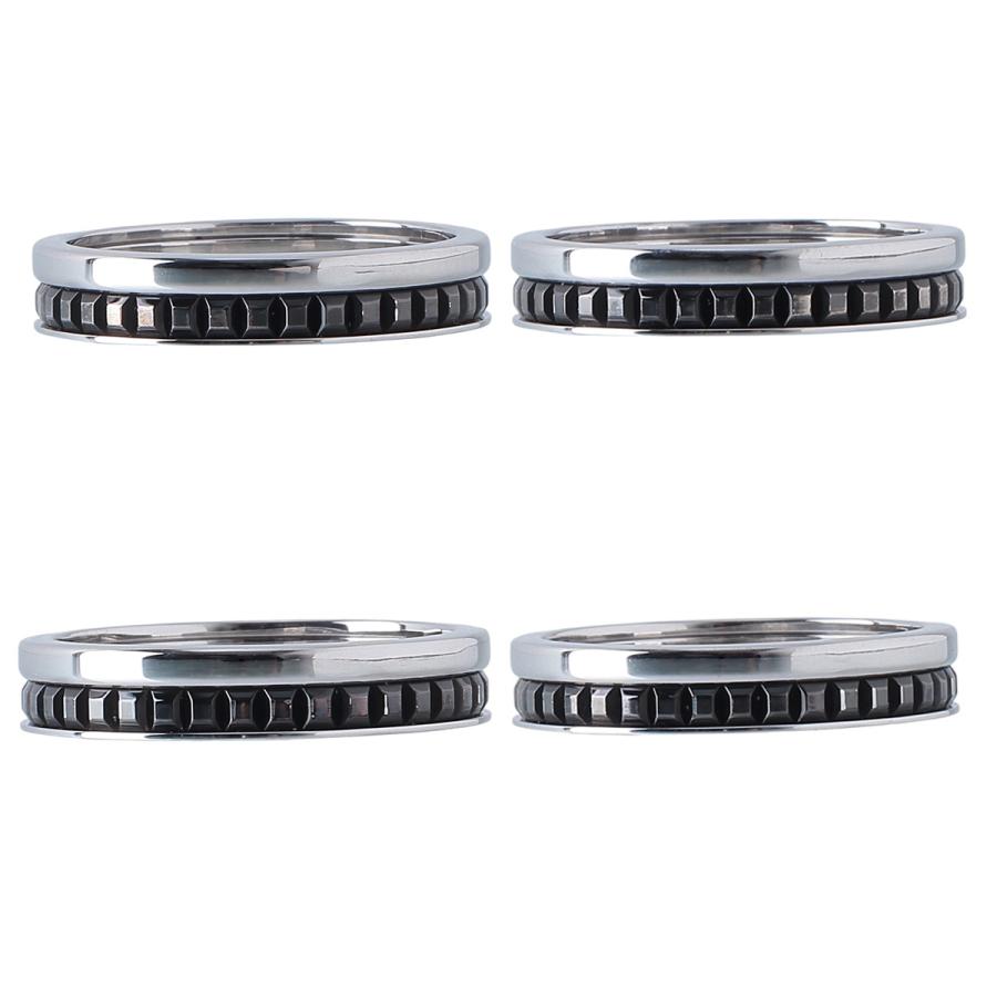 ★BOUCHERON★ キャトル ブラック リング ハーフ 定価36.8万超 BOUCHERON】キャトル ブラック リング ハーフ (BOUCHERON/指輪・リング