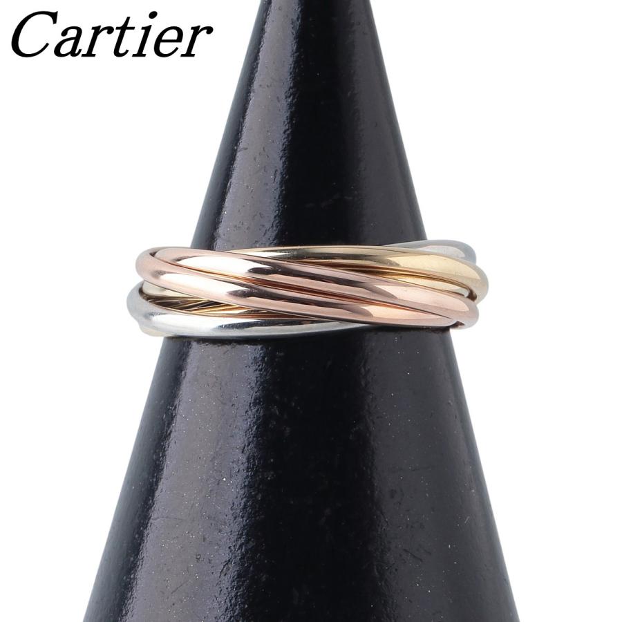 Cartier（カルティエ） トリニティ リング 7連 13.5号 750PG/WG/YG