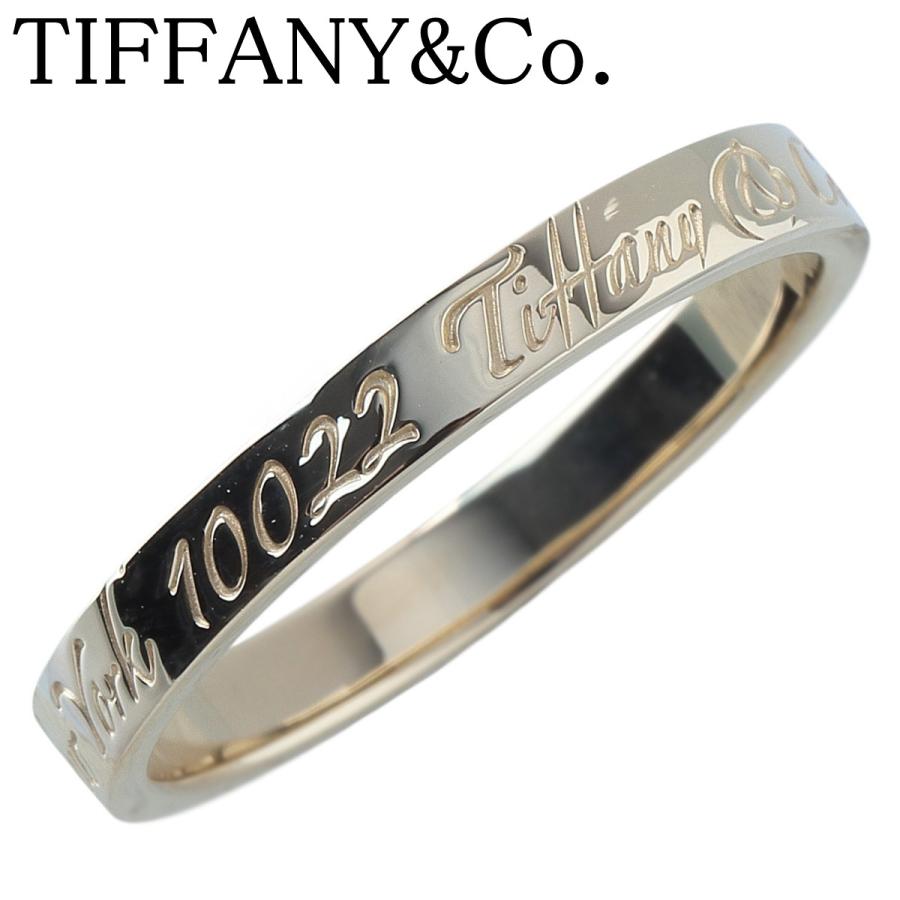 TIFFANY&Co.（ティファニー） ノーツナロー ニューヨーク リング 約15