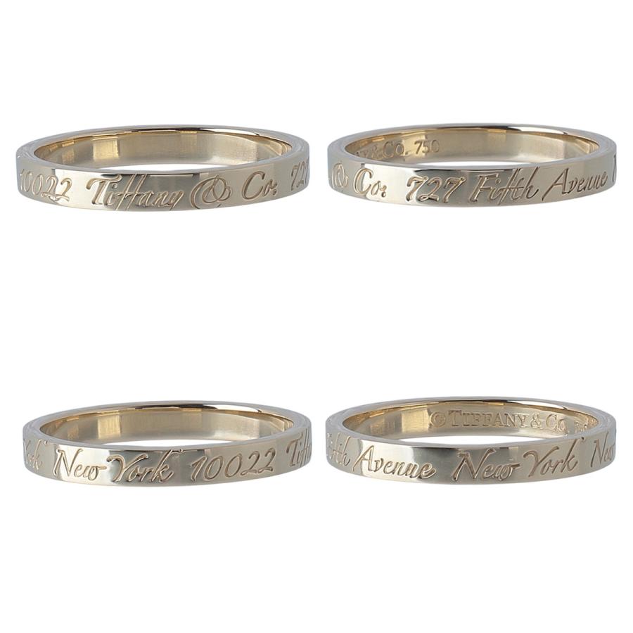 TIFFANY&Co.（ティファニー） ノーツナロー ニューヨーク リング 約15