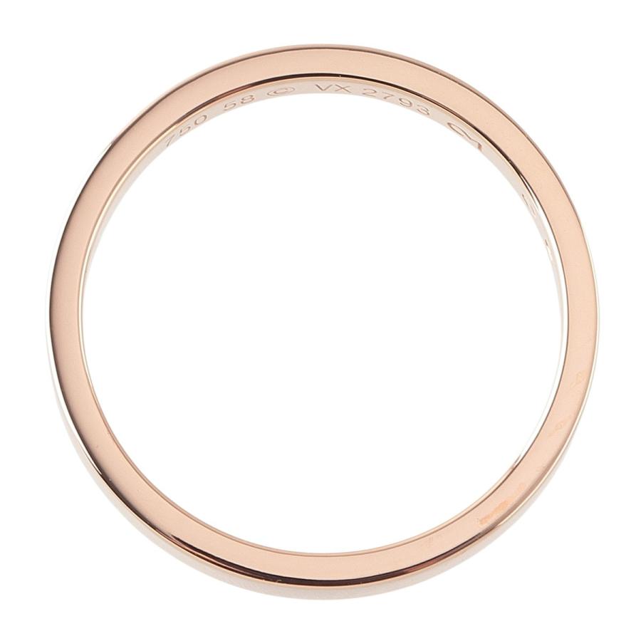 Cartier（カルティエ） エングレーブド リング Cドゥカルティエ #58 幅