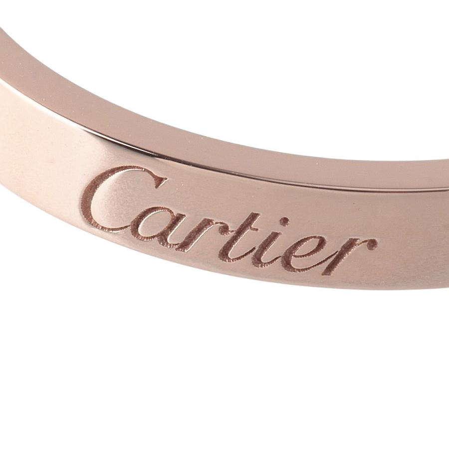 Cartier（カルティエ） エングレーブド リング Cドゥカルティエ #58 幅