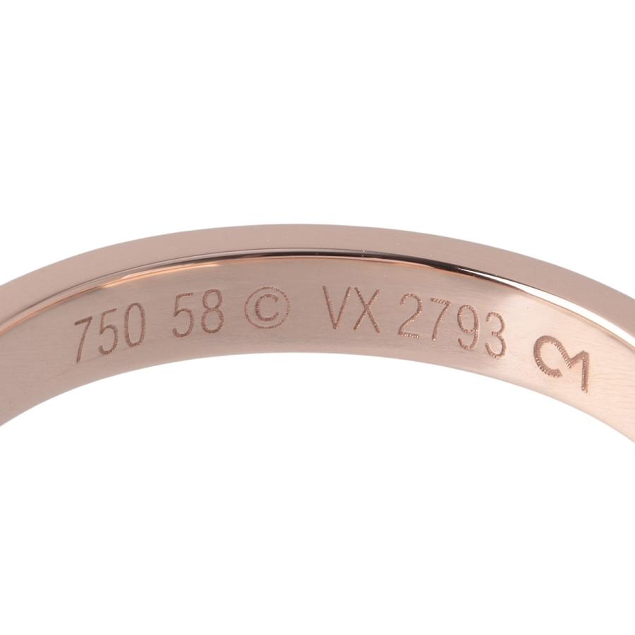 Cartier（カルティエ） エングレーブド リング Cドゥカルティエ #58 幅
