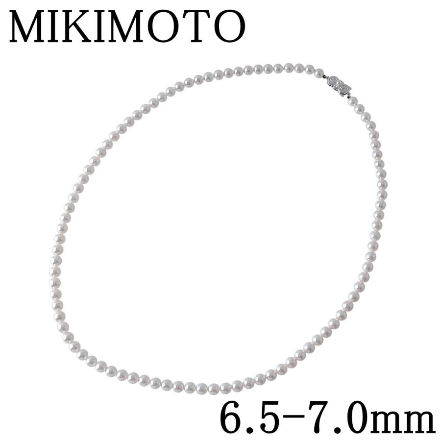 MIKIMOTO（ミキモト） パール ネックレス ロング アコヤパール6.5mm