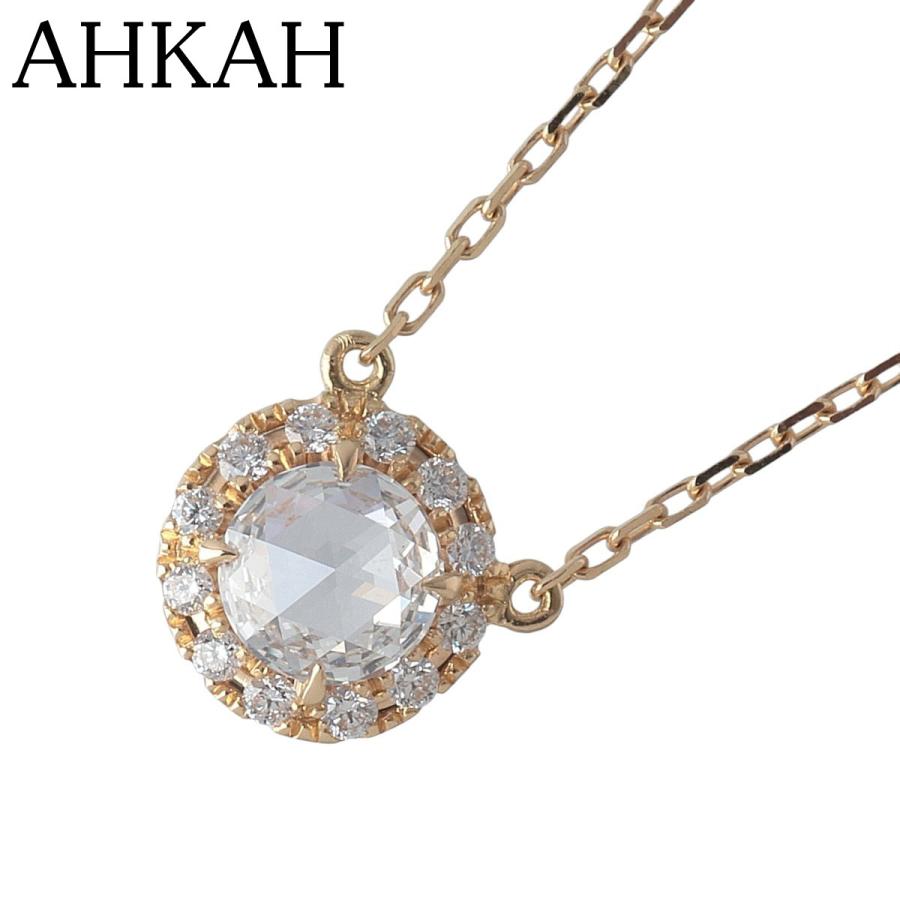 AHKAH（アーカー） ダイヤ ネックレス ヴィヴィアンローズ 現行モデル