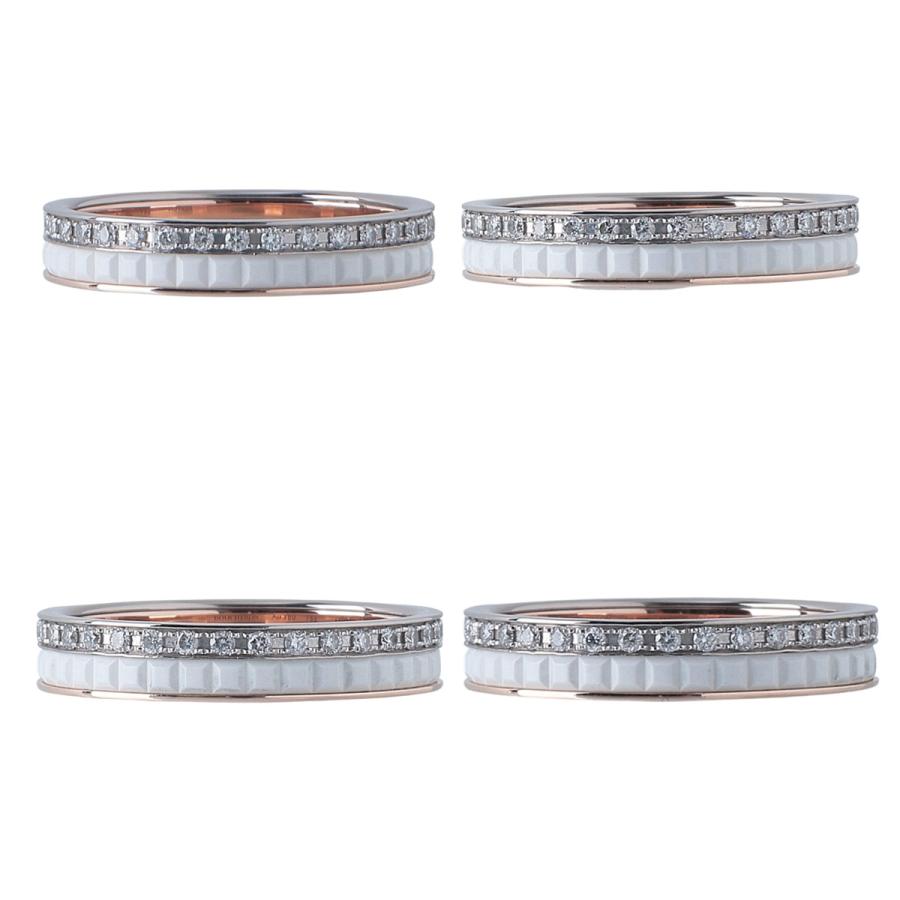 BOUCHERON（ブシュロン） キャトル ホワイト ダイヤ リング ハーフ