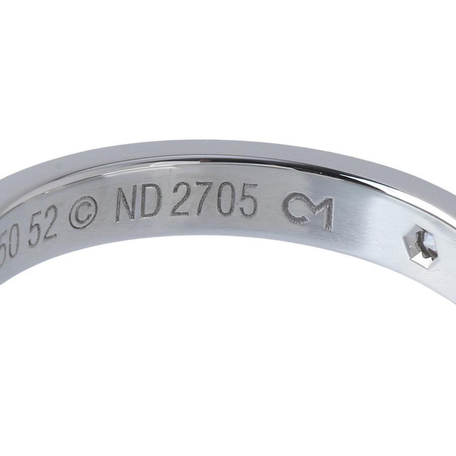 Cartier（カルティエ） ダイヤ リング エングレーブド Cドゥカルティエ