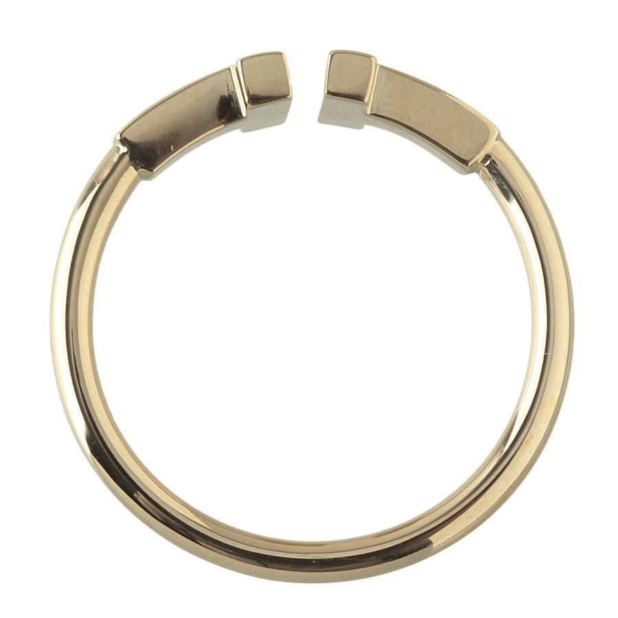 TIFFANY&Co.（ティファニー） Tワイヤー リング 14号 Au750YG 新品