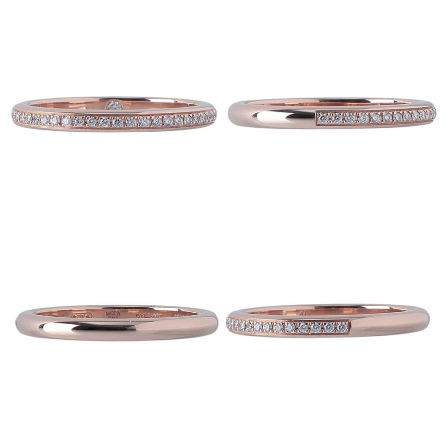BVLGARI（ブルガリ） ダイヤ リング ローマ アモール ハーフエタニティ