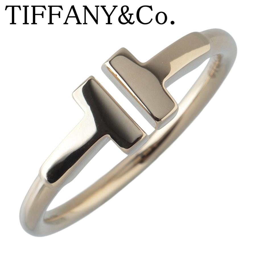 TIFFANY&Co.（ティファニー） Tワイヤー リング 10号 Au750YG ショップ 