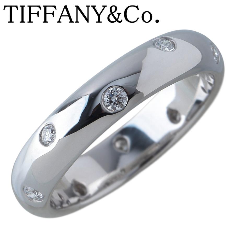 TIFFANY&Co.（ティファニー） ドッツ ダイヤ リング 約11.5号 PT950 10
