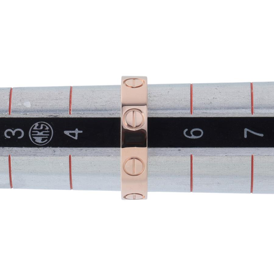 Cartier（カルティエ） ミニラブ リング #45 Au750PG 新品仕上げ済