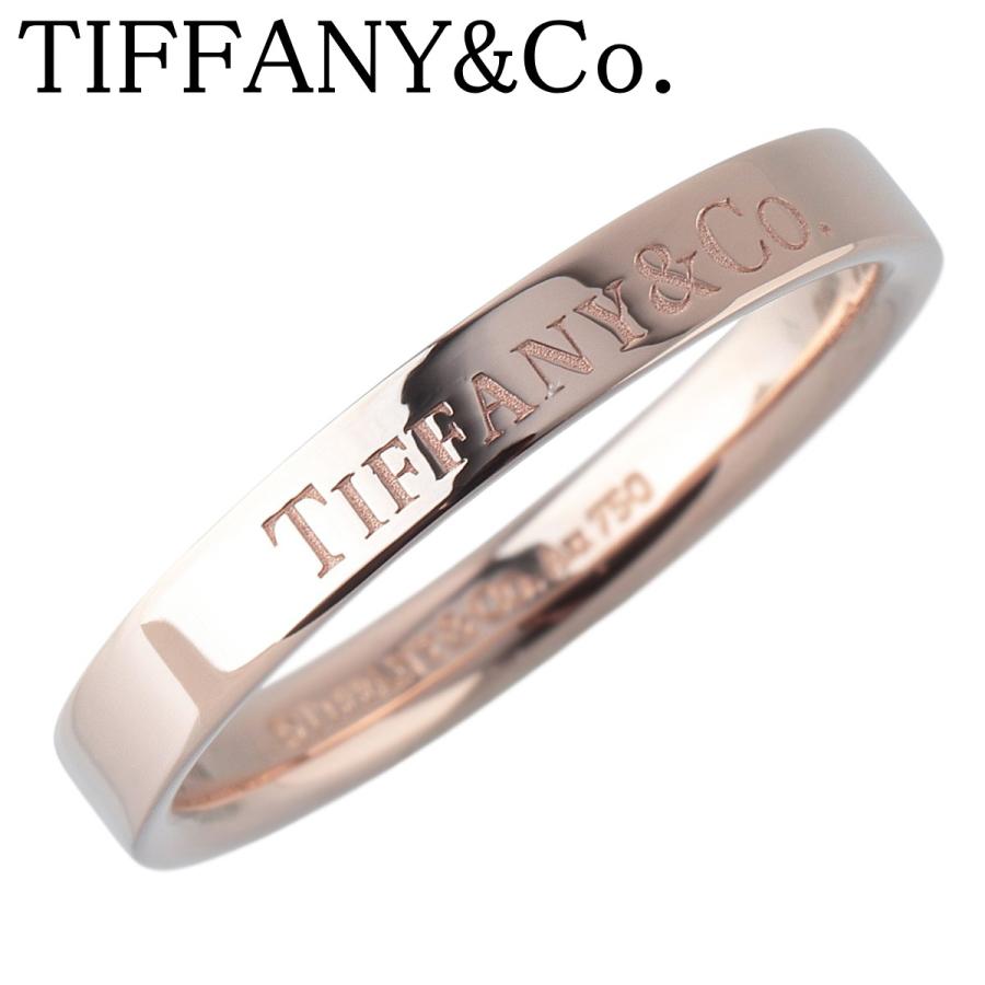 TIFFANY&Co.（ティファニー） フラット バンド リング 16号 幅3.1mm 