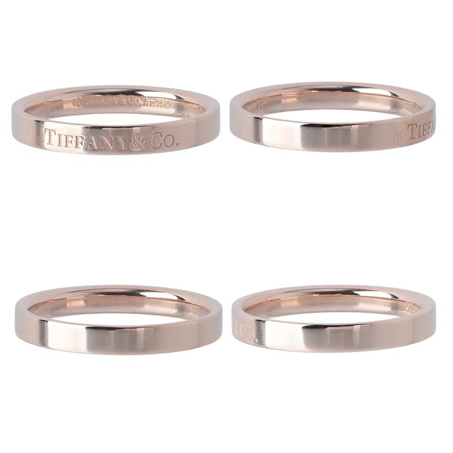 TIFFANY&Co.（ティファニー） フラット バンド リング 16号 幅3.1mm 