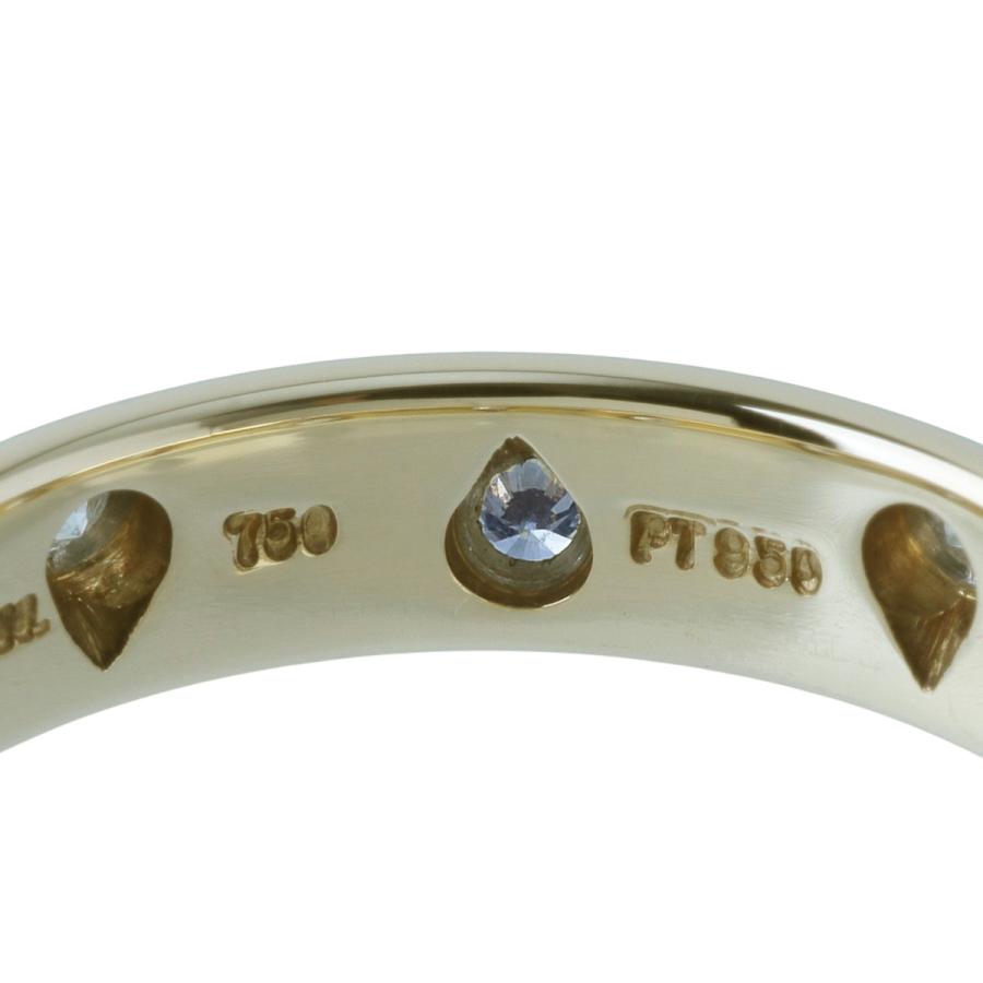 TIFFANY&Co.（ティファニー） ドッツ ダイヤ リング 14号 750YG/PT950