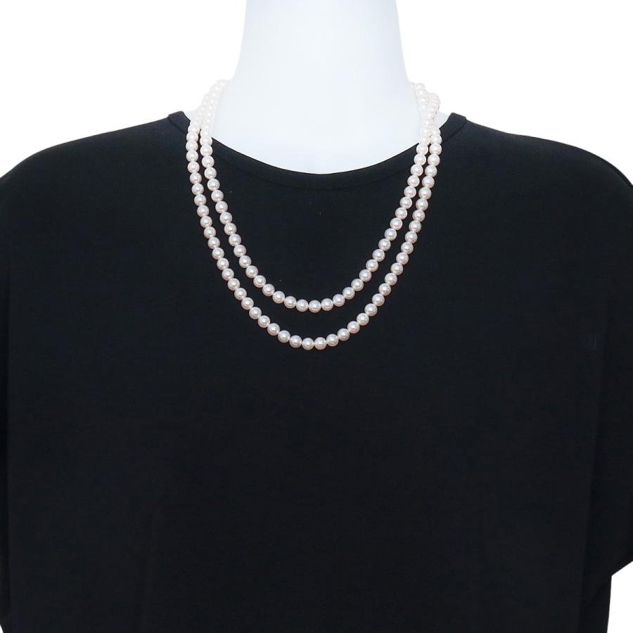 MIKIMOTO（ミキモト） パール ネックレス インフィニティ ロング