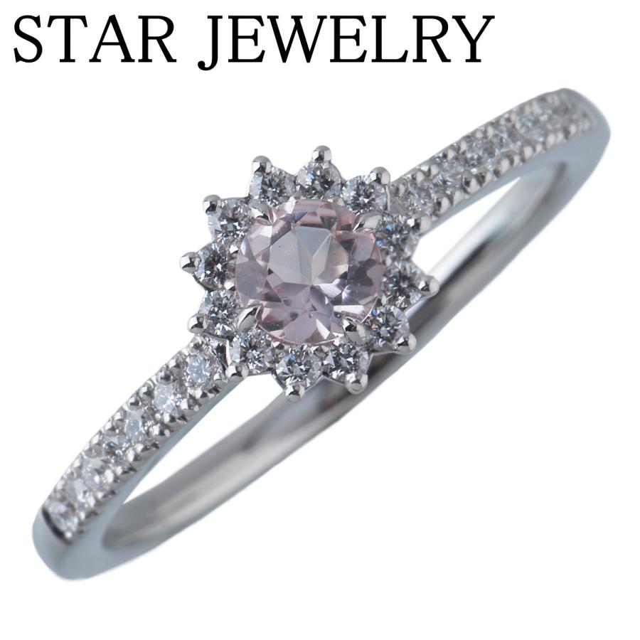 STAR JEWELRY（スタージュエリー） ダイヤ リング モルガナイト 現行 