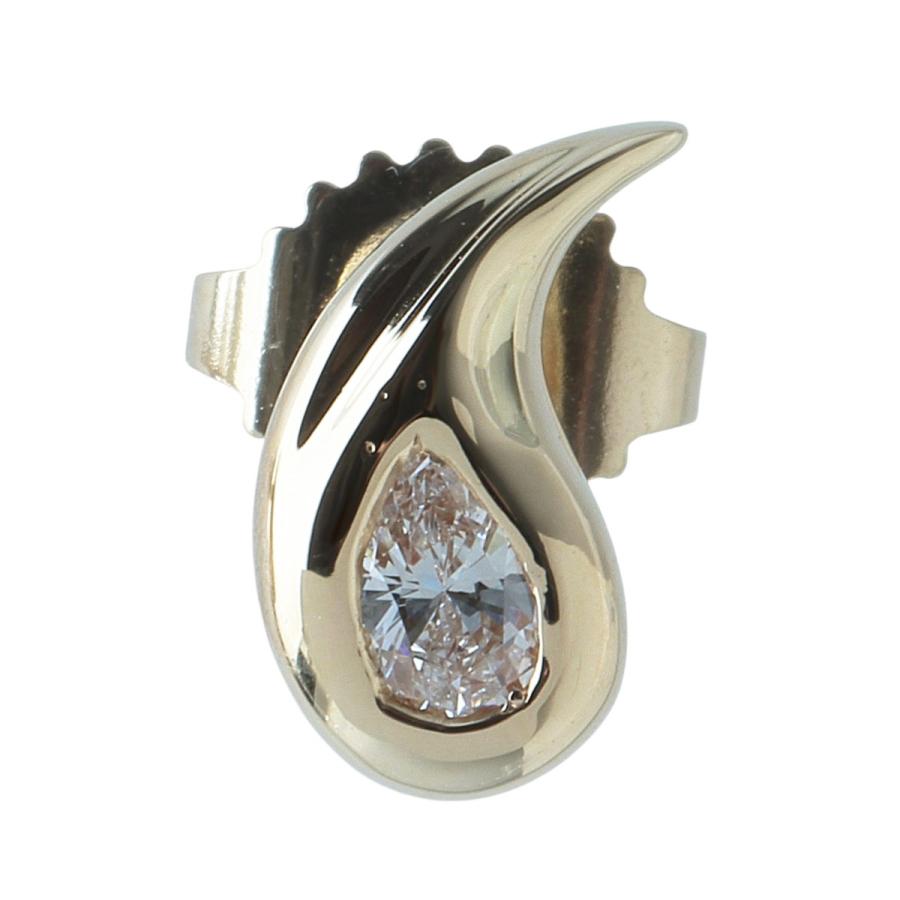TIFFANY&Co.（ティファニー） ダイヤ ピアス ペアシェイプ 750YG 新品