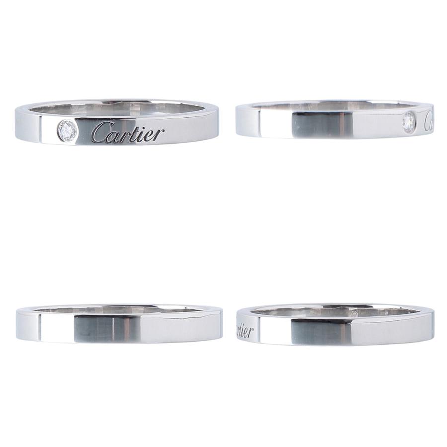 Cartier（カルティエ） ダイヤ リング エングレーブド Cドゥカルティエ