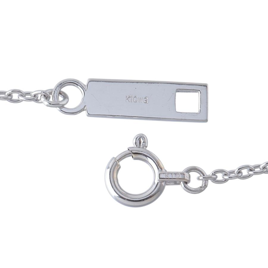 YON（ヨン） インフィニティ チェーン ネックレス 40.5cm K10WG 新品