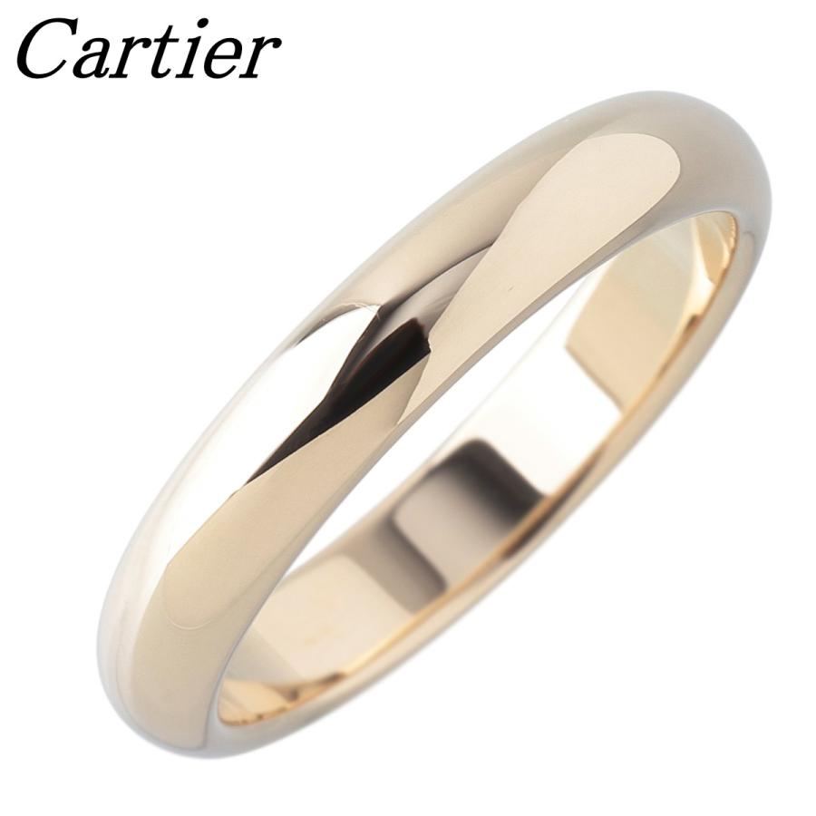 Cartier（カルティエ） 1895 ウェディング リング #50 幅3.4mm Au750YG