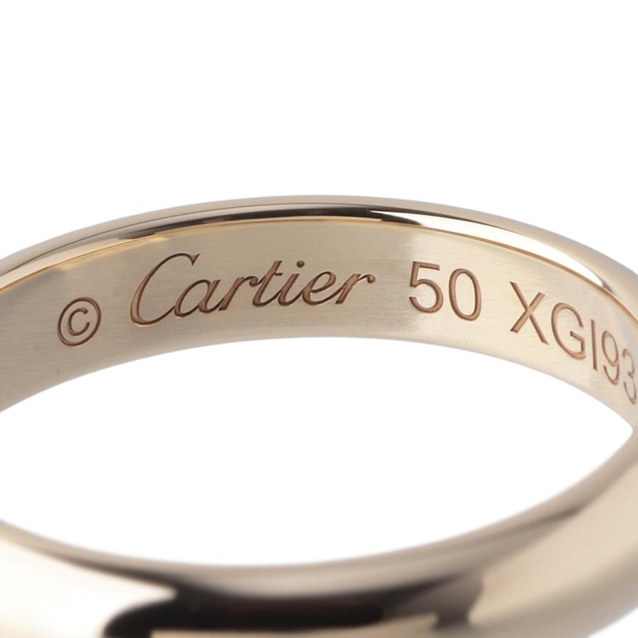 Cartier（カルティエ） 1895 ウェディング リング #50 幅3.4mm Au750YG