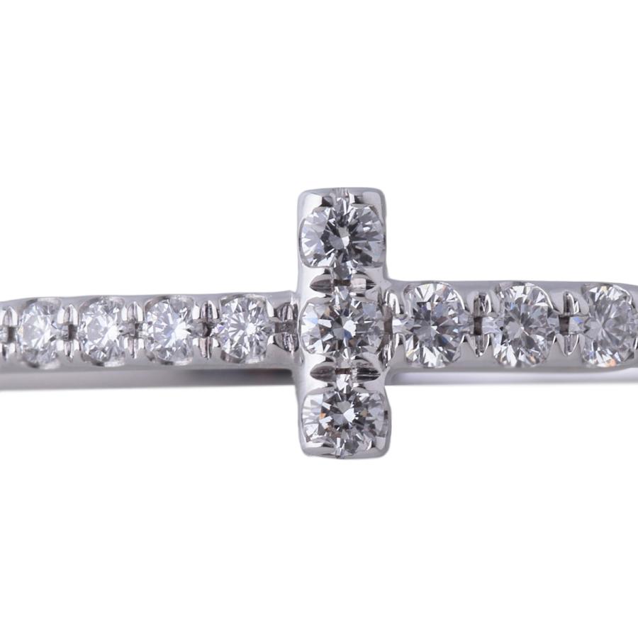 ティファニー リング ダイヤ Tワイヤー 12号 K18WG TIFFANY&Co.（ティファニー） Tワイヤー ダイヤ リング フルエタニティ