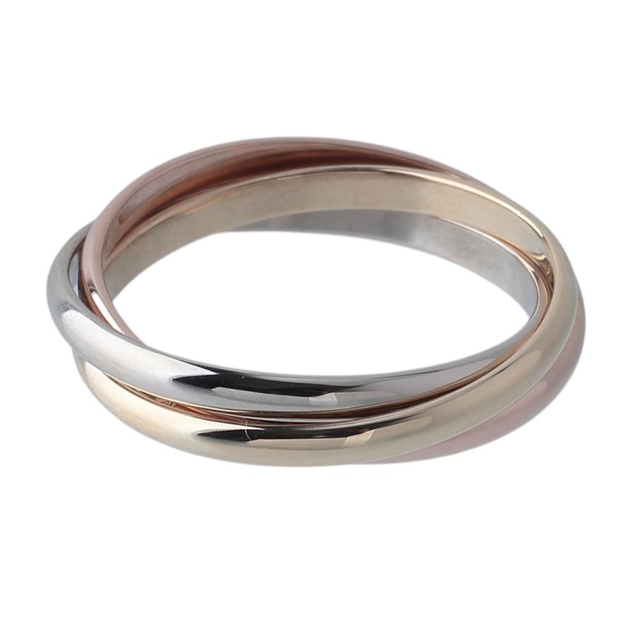 Cartier（カルティエ） トリニティ リング XS #52 750PG/WG/YG スリー 