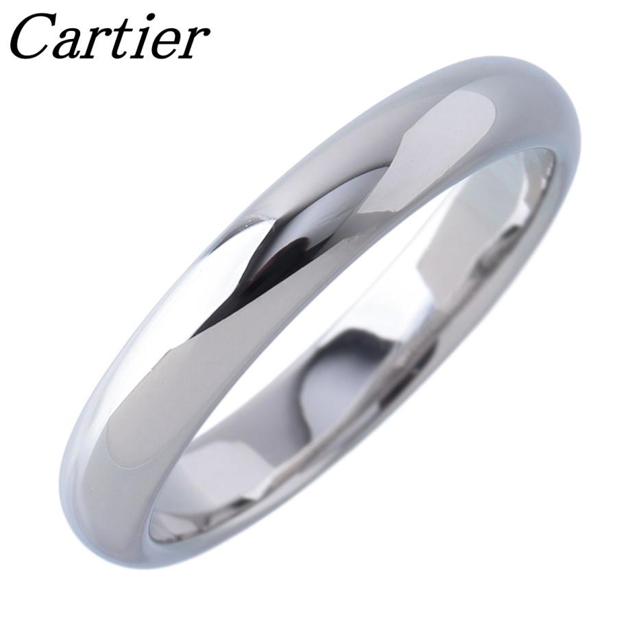 Cartier（カルティエ） 1895 ウェディング リング #53 幅3.4mm Pt950