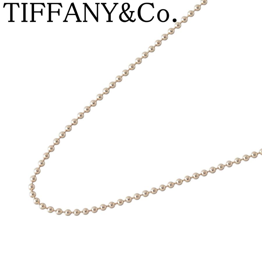 TIFFANY&Co.（ティファニー） ボールチェーン ネックレス 41cm 750YG