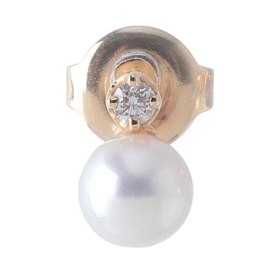 最終値下MIKIMOTO ミキモト パールダイヤモンドピアス PE-1680PK MIKIMOTO（ミキモト） パール ダイヤ ピアス PE-1688PK型 現行モデル