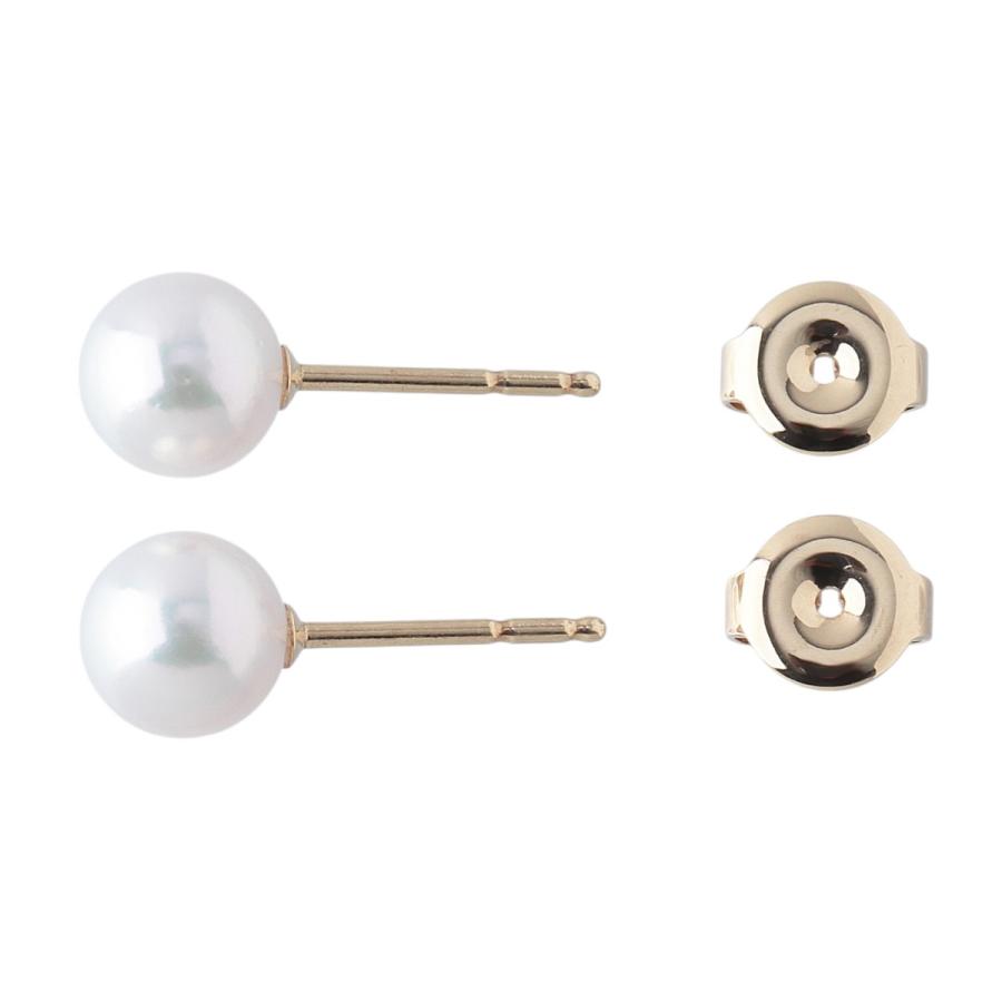 MIKIMOTO（ミキモト） パール ピアス アコヤパール6.8mm K18YG 新品
