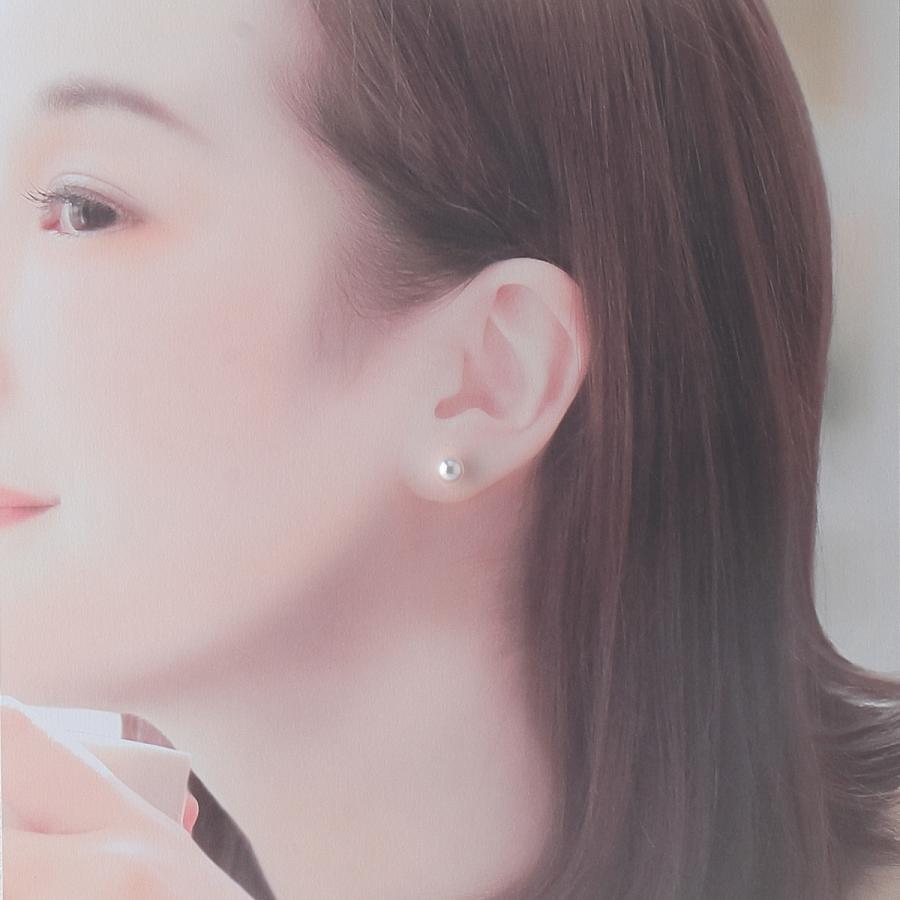 MIKIMOTO（ミキモト） パール ピアス アコヤパール6.8mm K18YG 新品