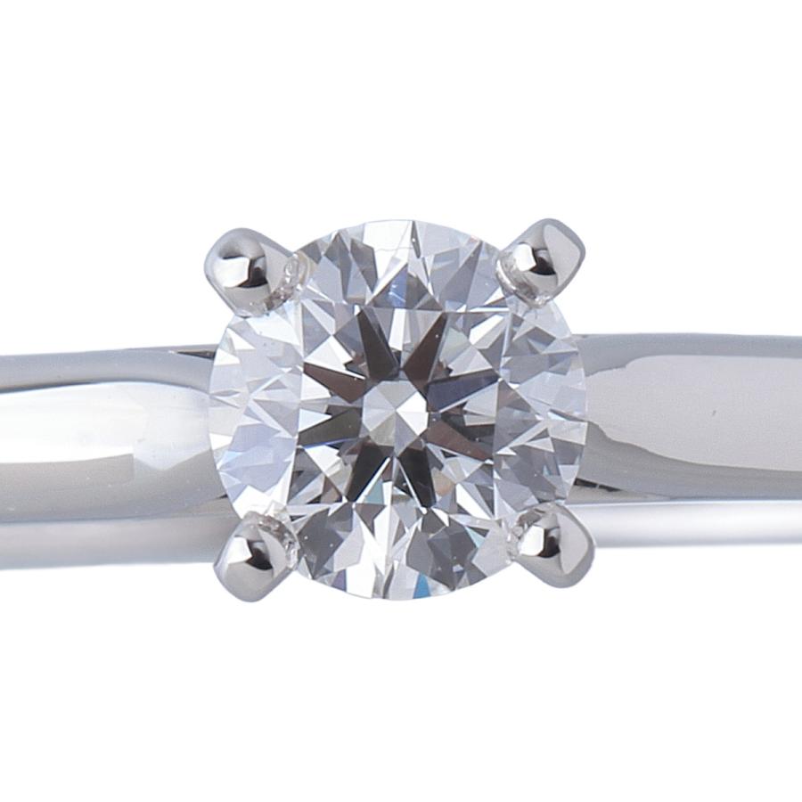 （定価86万円）Cartier ダイヤモンド ソリティアリング Cartier（カルティエ） ソリテール リング ダイヤ0.33ct F-VVS2-EX #54