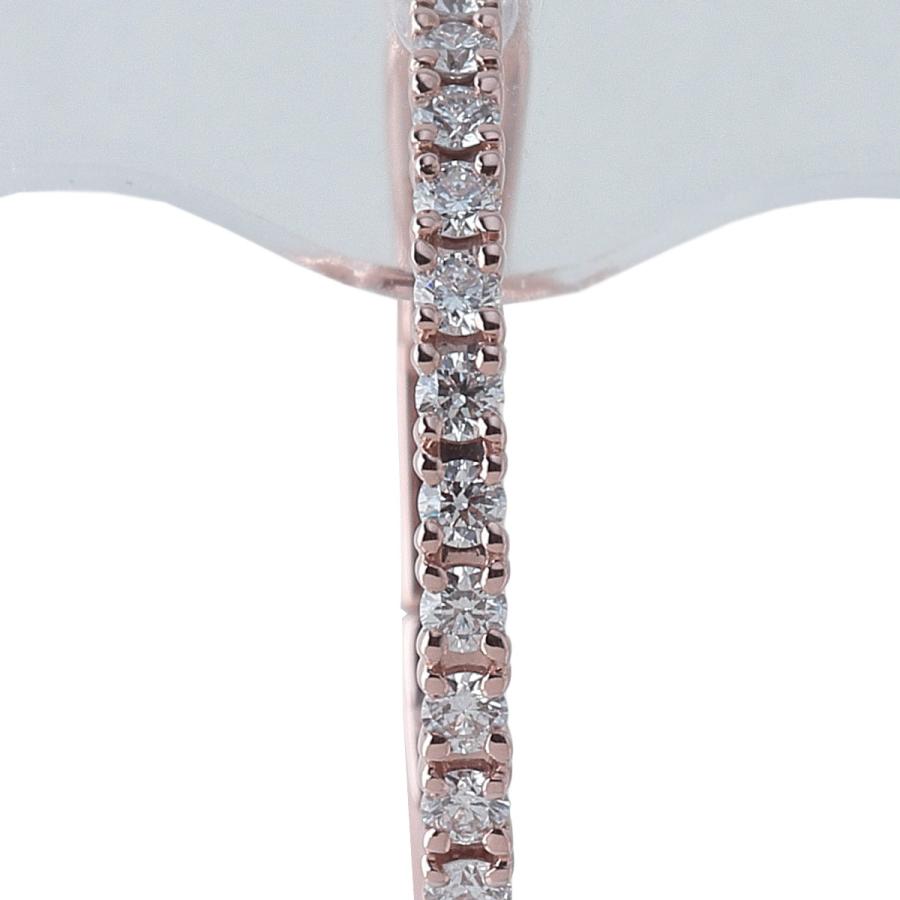 TASAKI（タサキ） ダイヤ ピアス フープ 0.17ct 750PG 片方のみ 新品