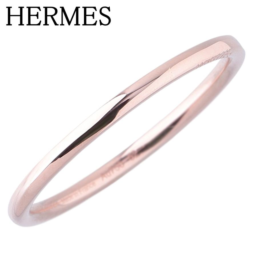 HERMES（エルメス） フィル ロン PM リング #52 Au750PG 新品仕上げ済