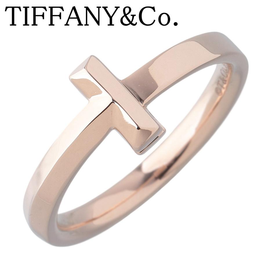 TIFFANY&Co.（ティファニー） Tワン ナロー リング 約11号 Au750PG