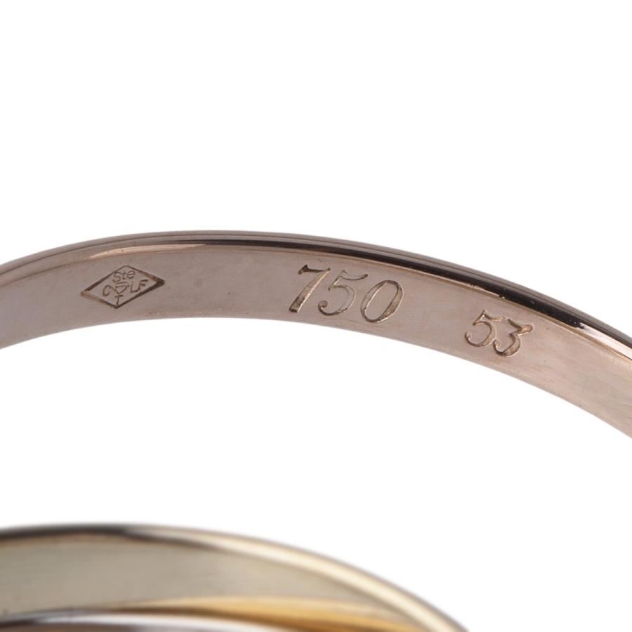Cartier（カルティエ） トリニティ リング XS #53 750PG/WG/YG スリー