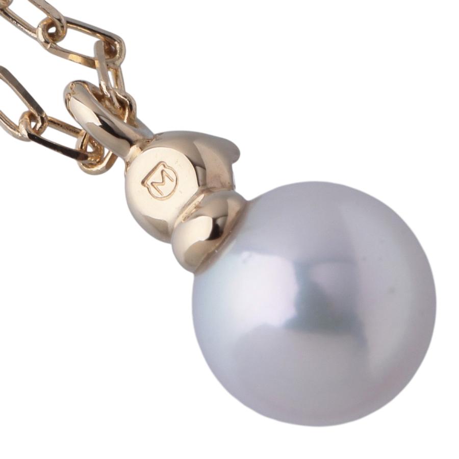MIKIMOTO（ミキモト） ダイヤ パール ネックレス アコヤパール5.4mm