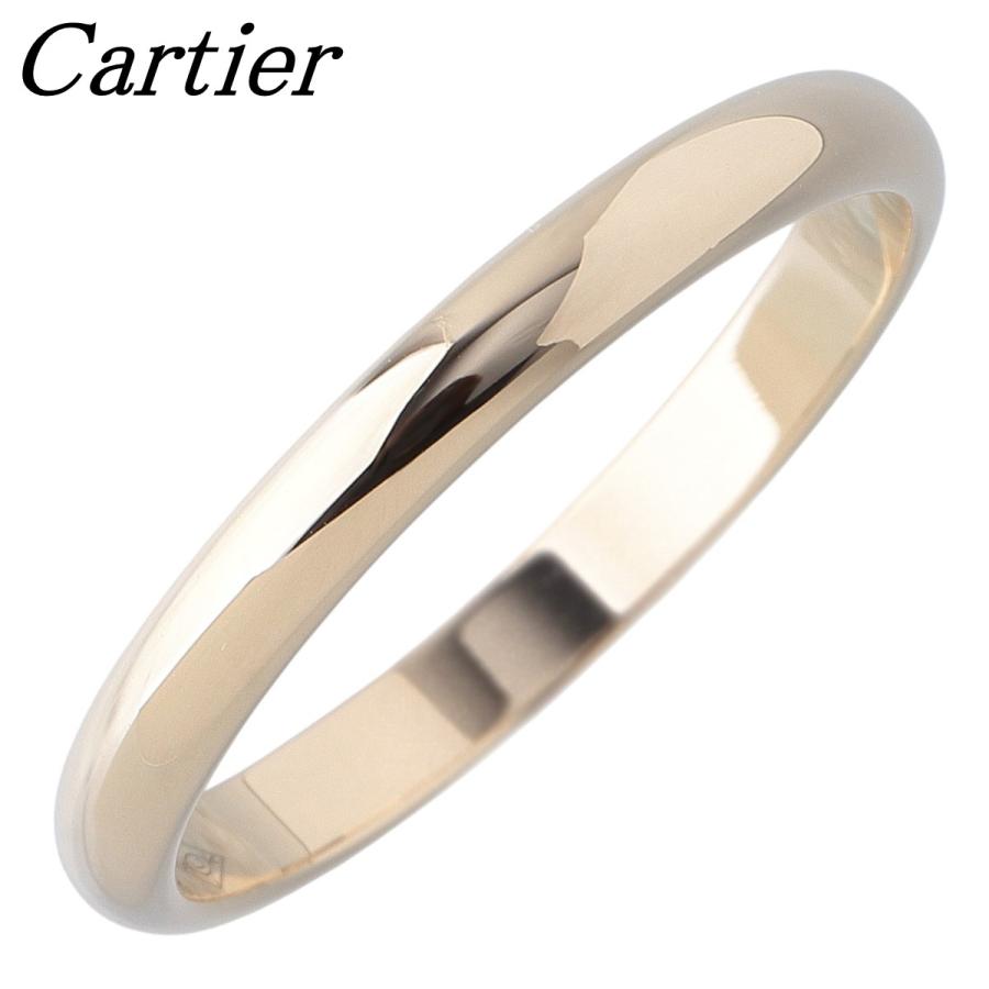 Cartier（カルティエ） 1895 ウェディング リング #51 幅2.3mm Au750YG