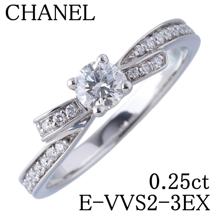 CHANEL（シャネル） ダイヤ リング リュバン ドゥ 0.25ct E-VVS2-3EX