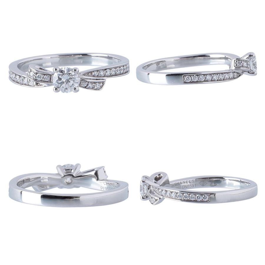 CHANEL（シャネル） ダイヤ リング リュバン ドゥ 0.25ct E-VVS2-3EX