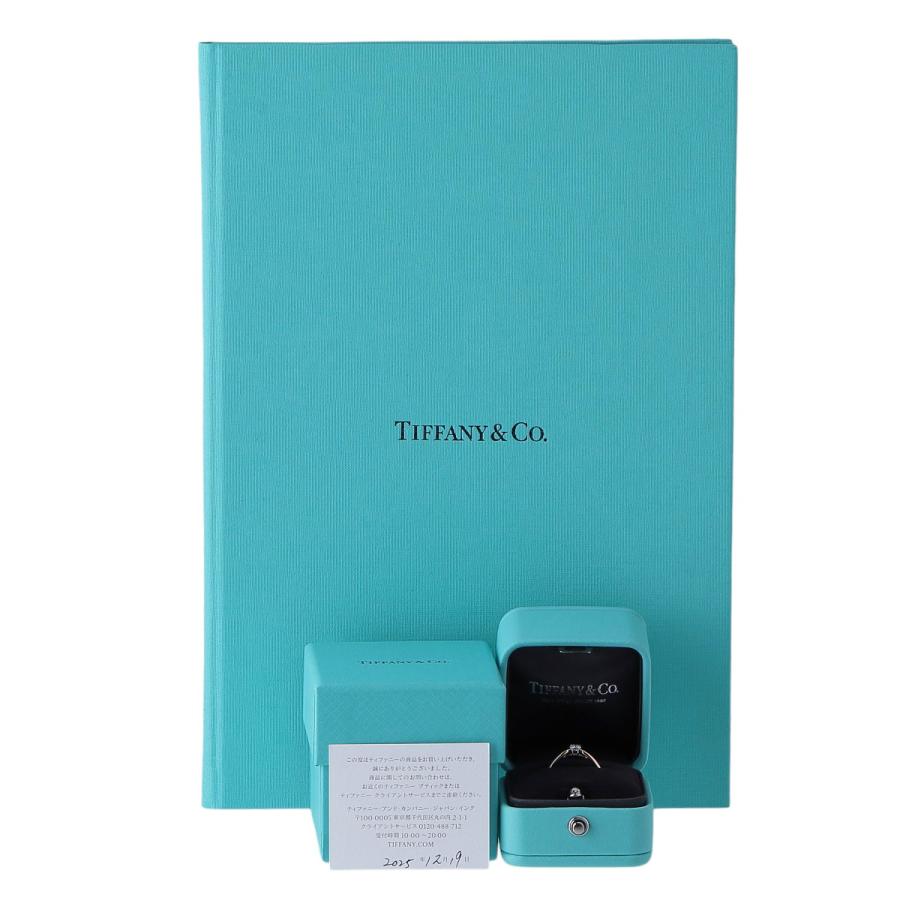 Tiffany&Co. ハーモニー リング　PT950 8号 TIFFANY&Co.（ティファニー） ハーモニー リング ダイヤ0.19ct H-VS1