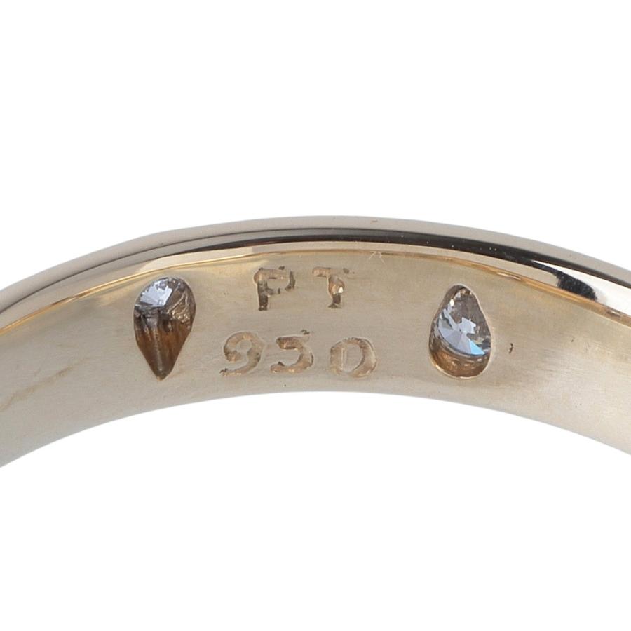 TIFFANY&Co.（ティファニー） ドッツ ダイヤ リング 約13号 750YG