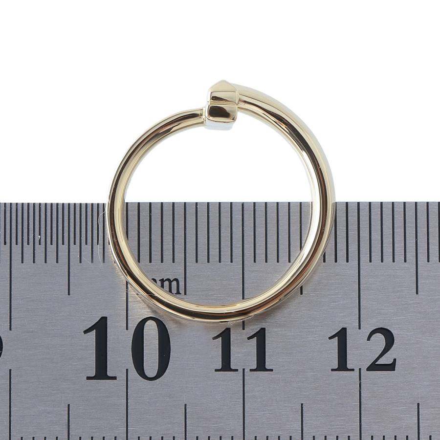 ティファニー Tワンダイヤモンドリング 750 yg 現行品 10号 TIFFANY&Co.（ティファニー） ダイヤ リング Tワン ナロー 約10号